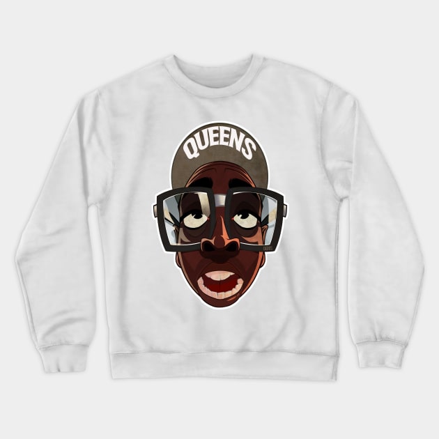 MARZ QUEENS Crewneck Sweatshirt by Dedos The Nomad